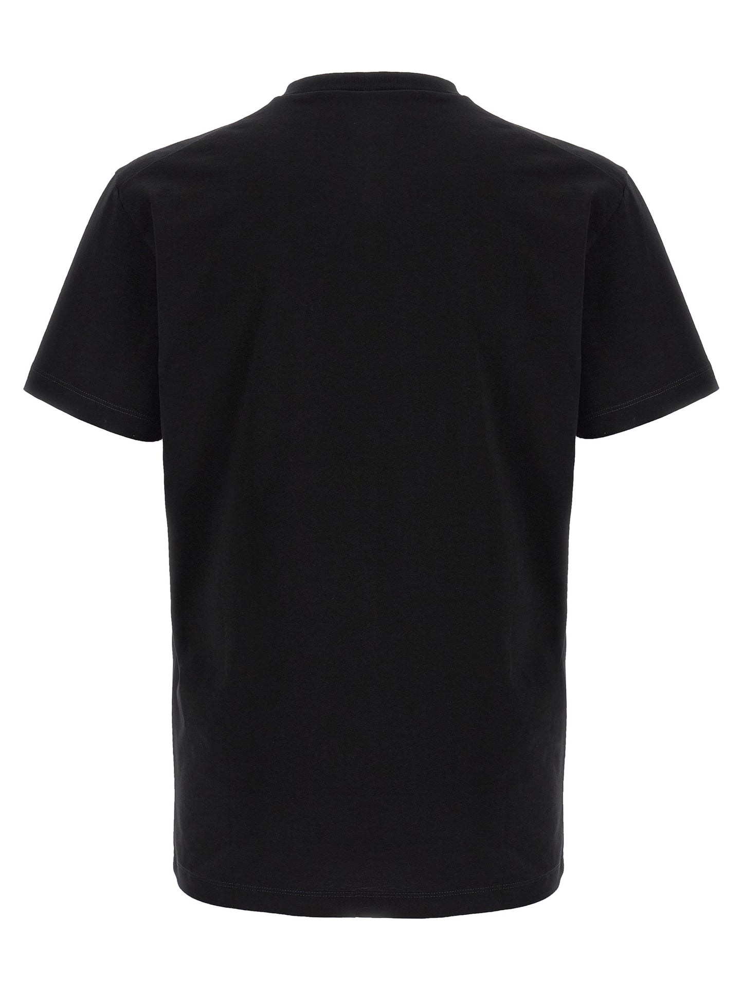 Camiseta de algodón negra Dsquared²