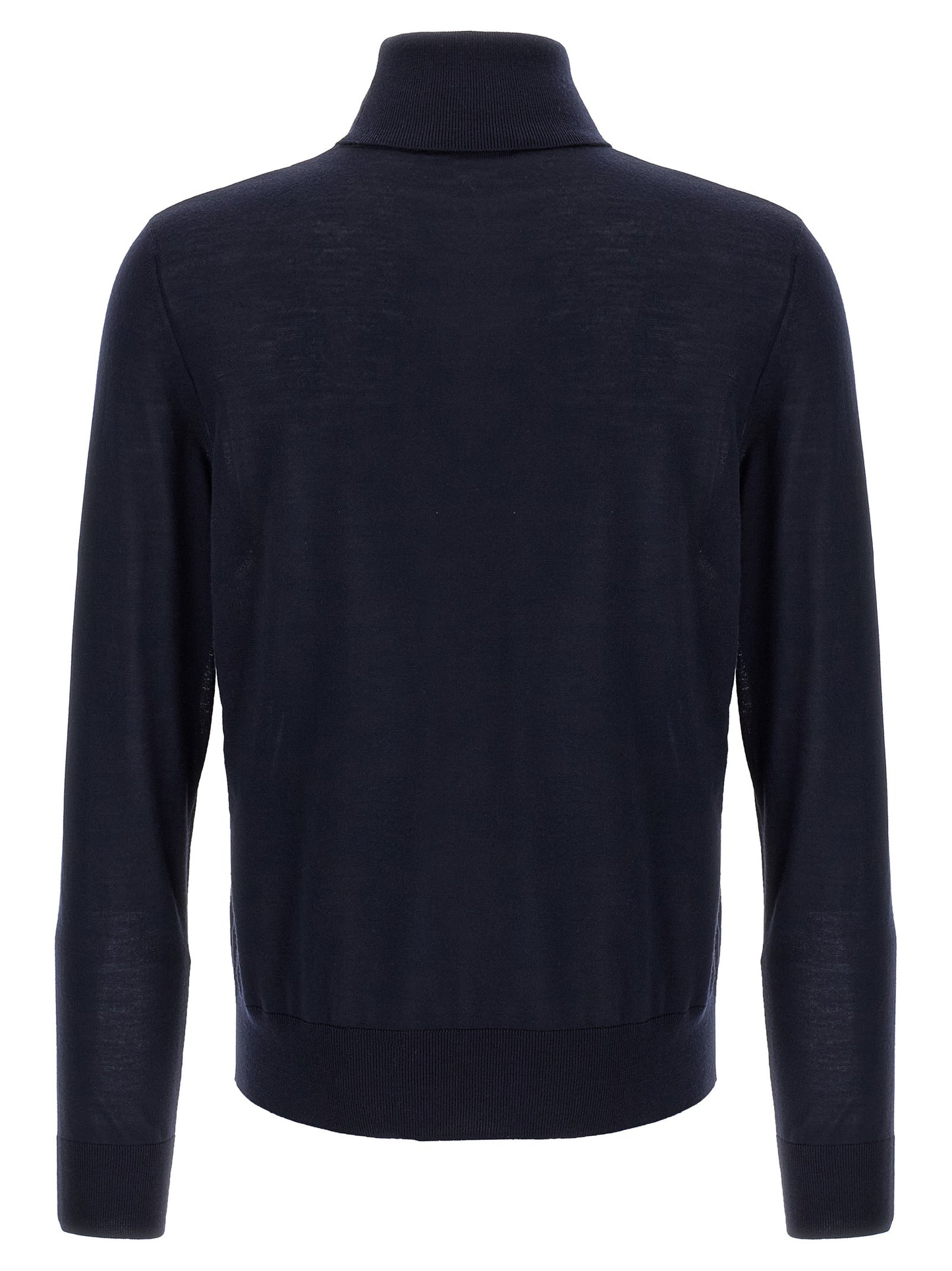 Dsquared² Blue Virgin Wool Cardigan Slim Fit