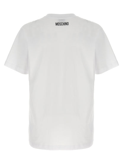Camiseta Moschino de algodón blanco