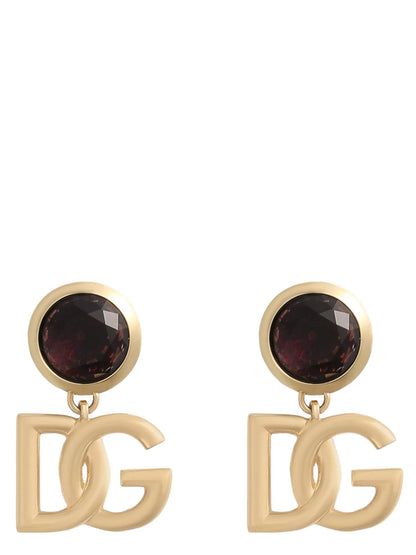 Pendientes Dolce & Gabbana de Latón Dorado – Acabado Brillante