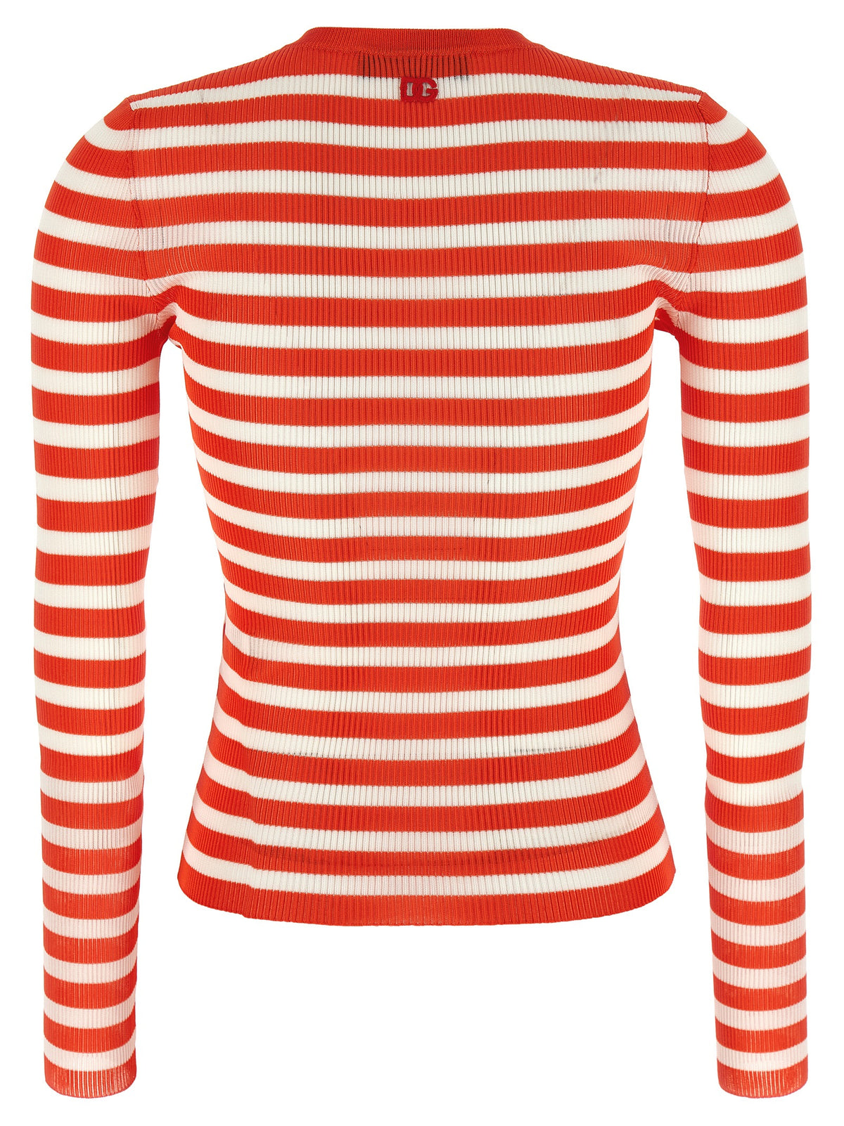 Dolce & Gabbana Cardigan de Viscosa Elástica Naranja