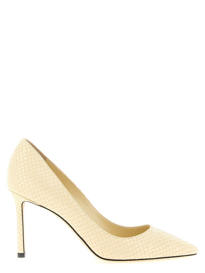 Jimmy Choo Multicolor Leather High Heel Pumps
