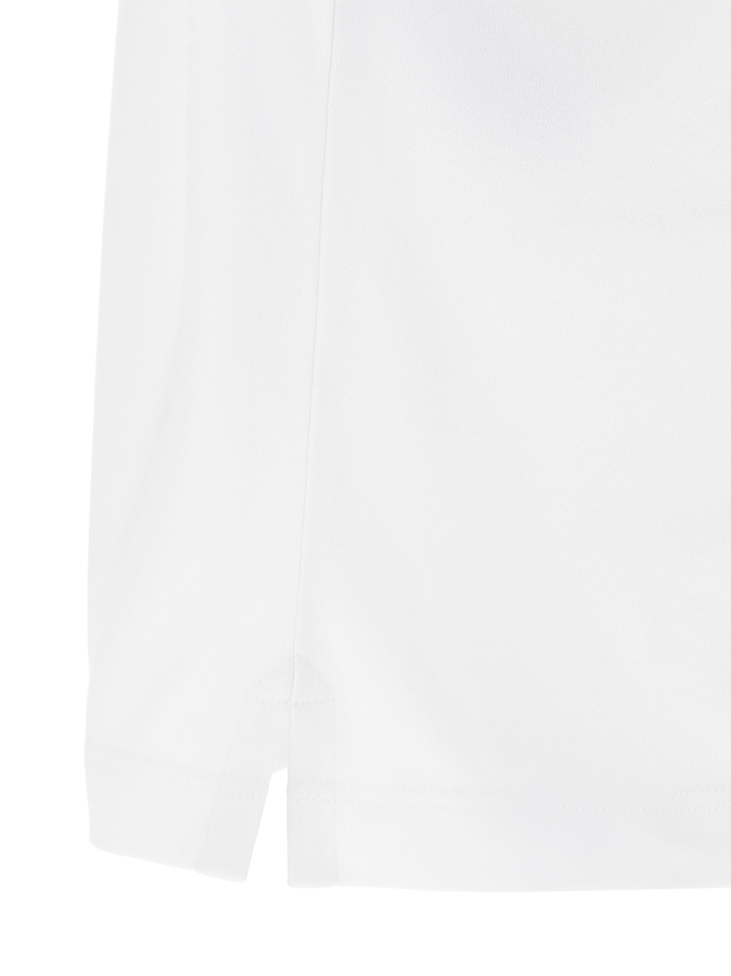 Camiseta de algodón bicolor Alexander McQueen