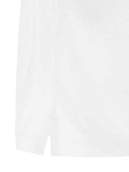 Camiseta de algodón bicolor Alexander McQueen