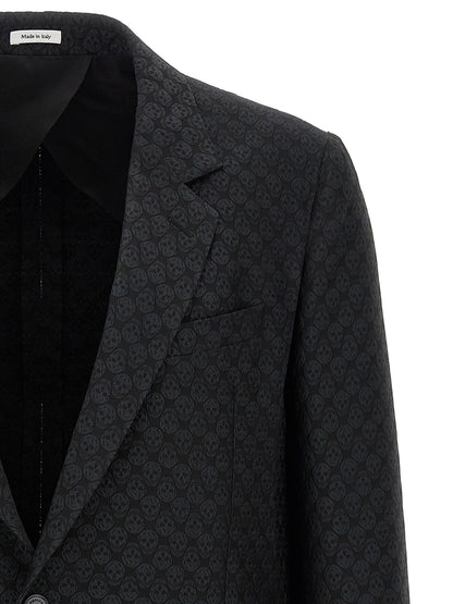 Blazer Alexander McQueen en viscose noire