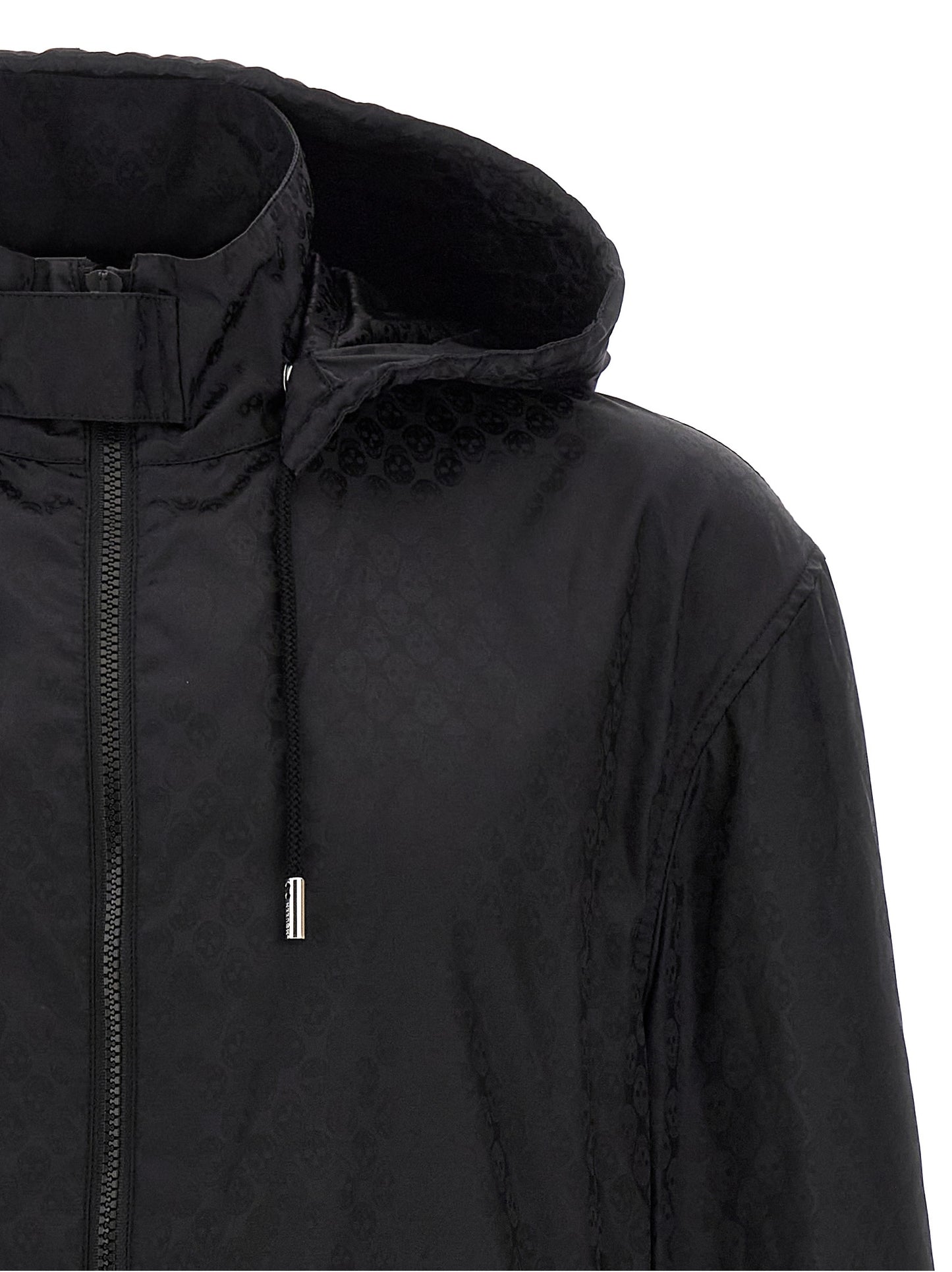 Chaqueta Alexander McQueen Shell de Poliamida Negra