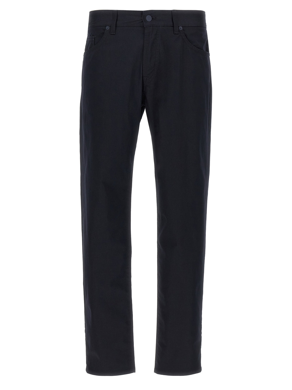 Hugo Boss Re Maine Collection Blue Cotton Casual Trousers
