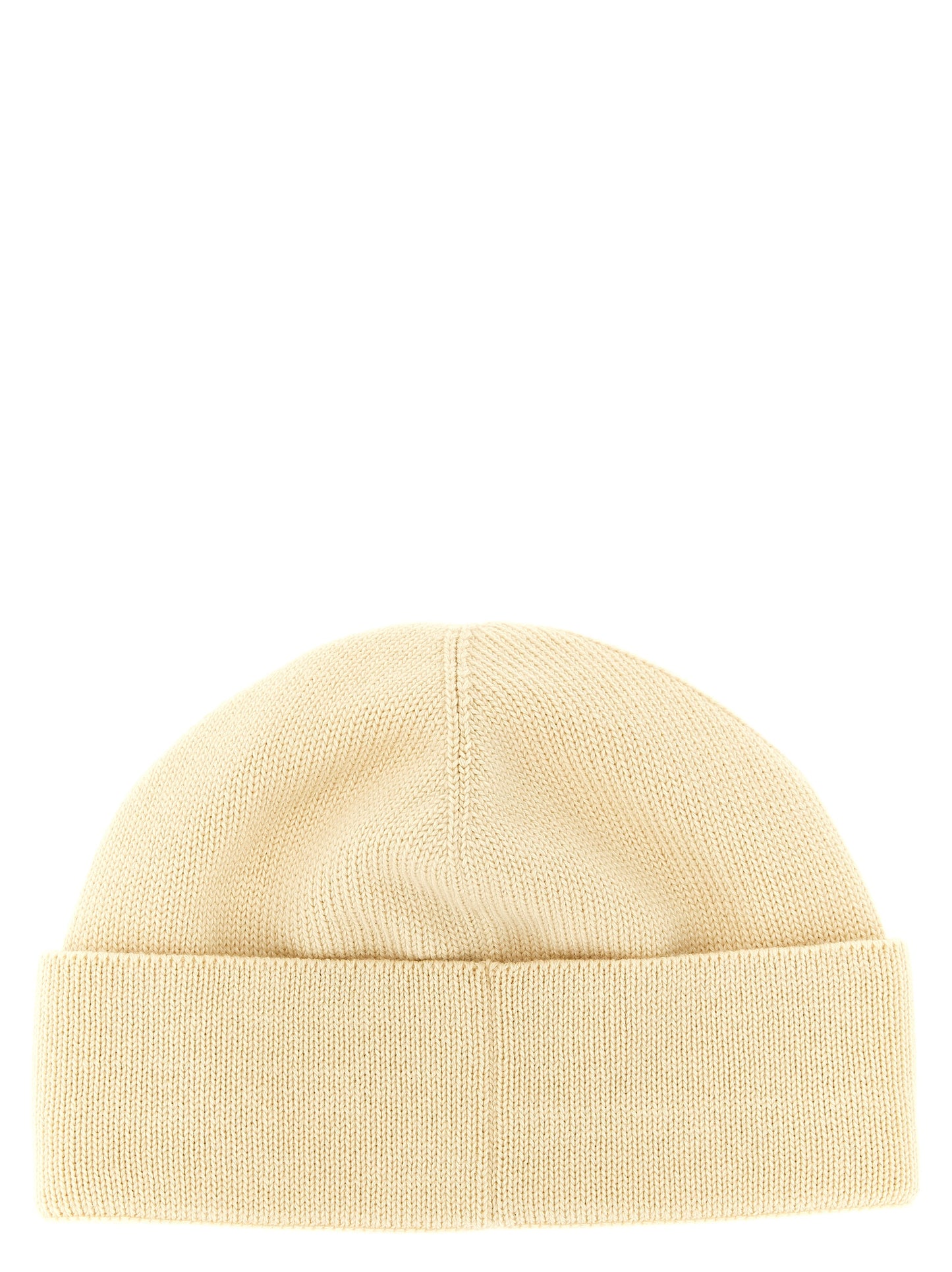 Gorro Valentino Garavani De Algodón En Color Beige