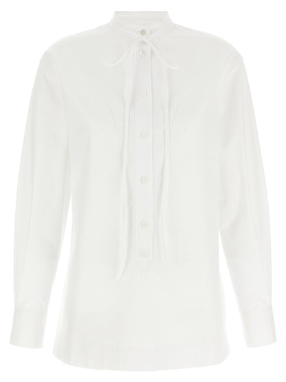 Blusa de algodón blanca Gucci