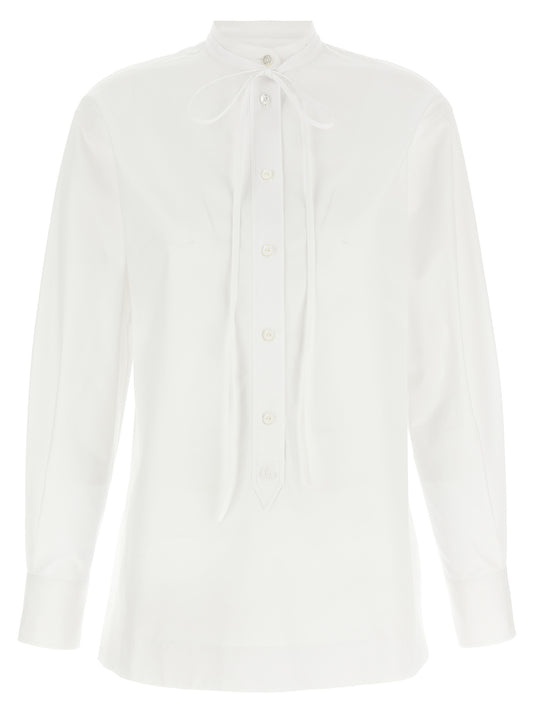 Blusa de algodón blanca Gucci