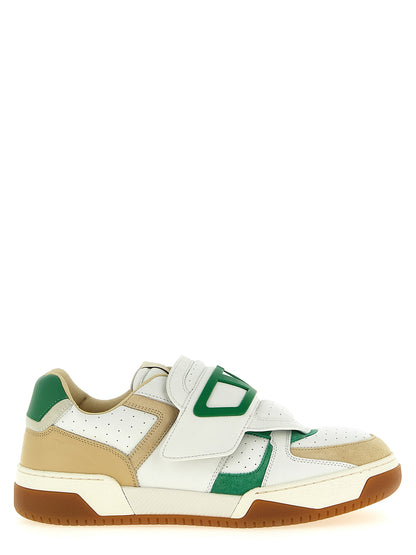 Baskets Valentino Garavani en Cuir Multicolore Joie De Jouer