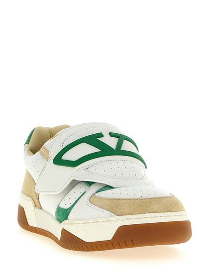 Baskets Valentino Garavani en Cuir Multicolore Joie De Jouer