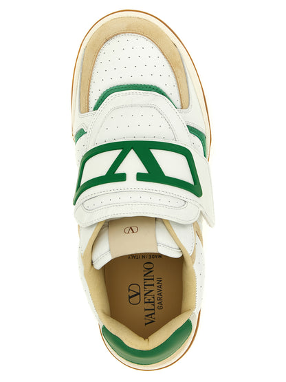 Baskets Valentino Garavani en Cuir Multicolore Joie De Jouer