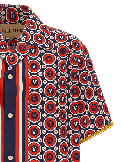 Blusa de algodón multicolor de Valentino Garavani