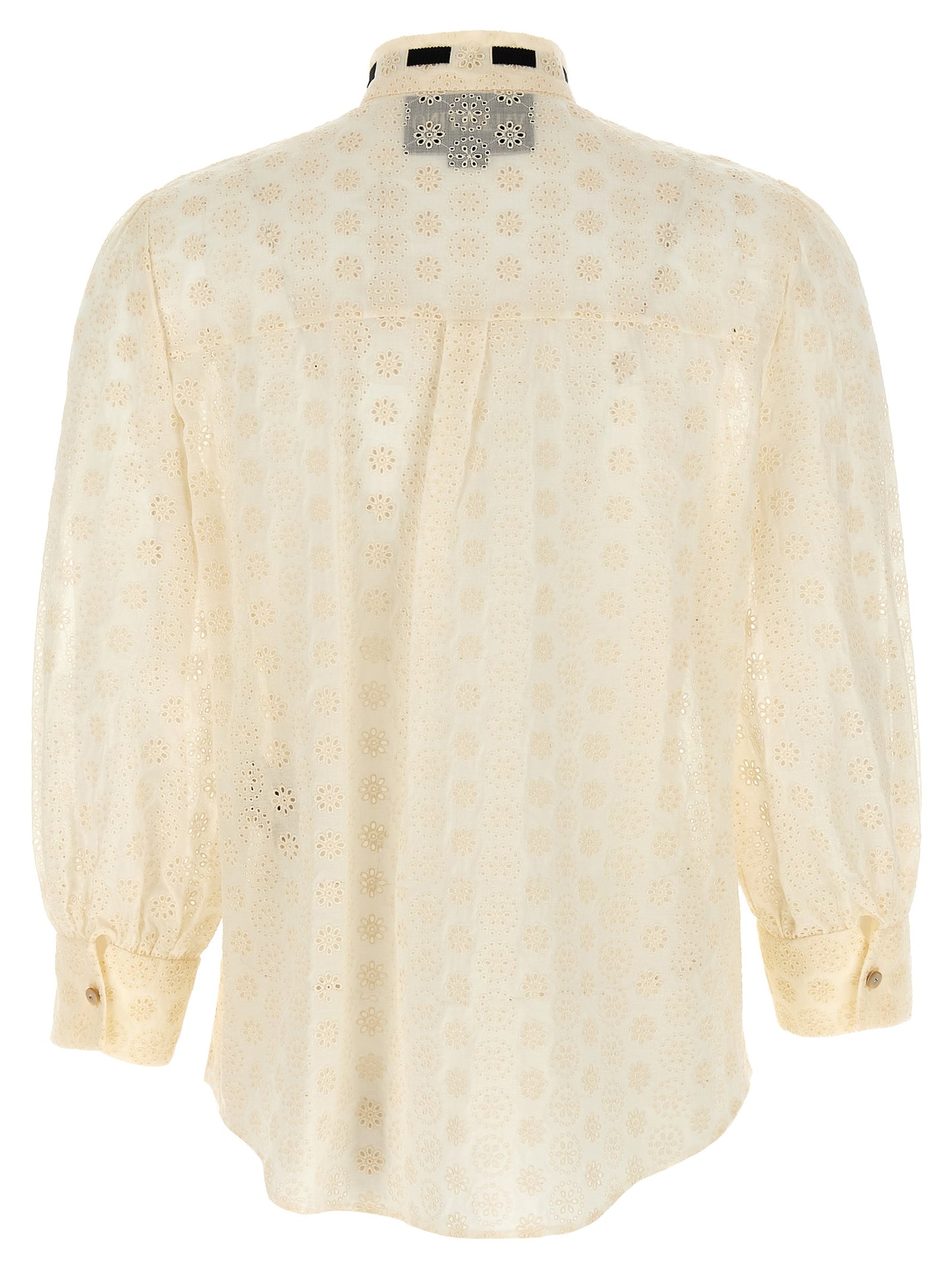 Blouse en coton blanc Valentino Garavani
