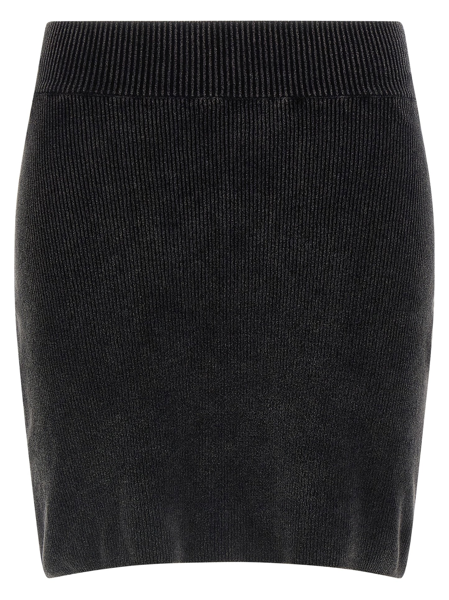 Alexander Wang Falda Larga de Algodón Negra