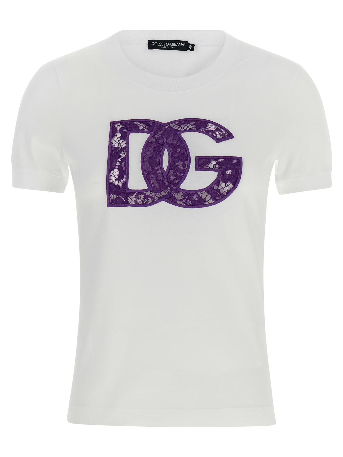 T-shirt en coton blanc Dolce & Gabbana