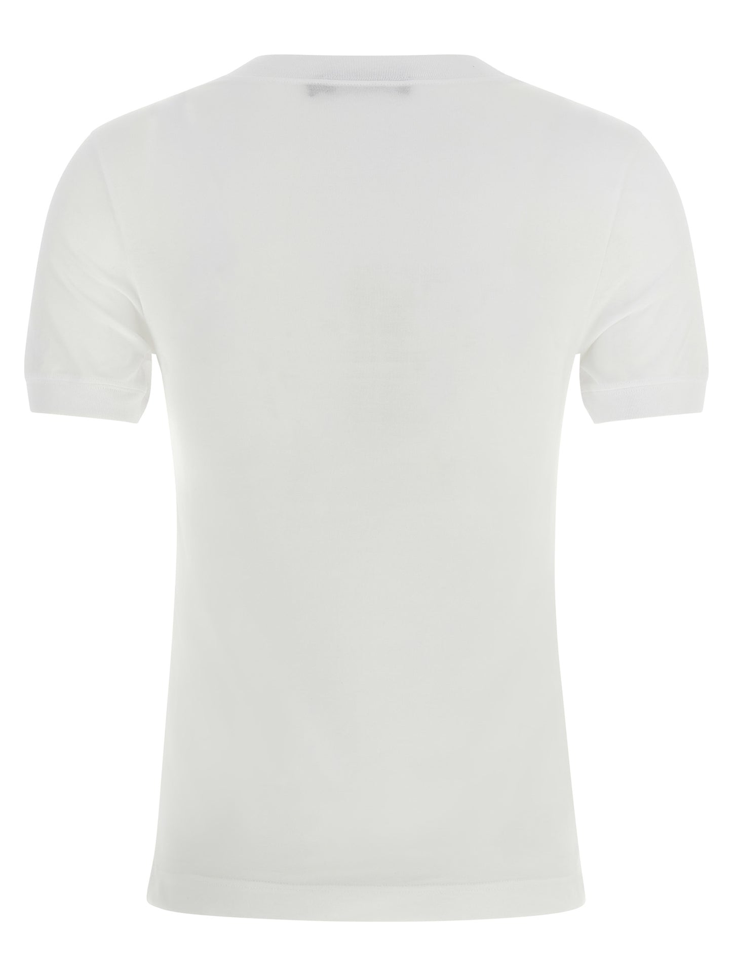 T-shirt en coton blanc Dolce & Gabbana