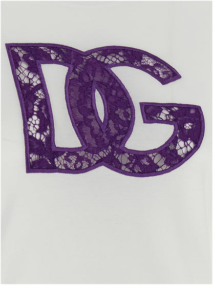 T-shirt en coton blanc Dolce & Gabbana