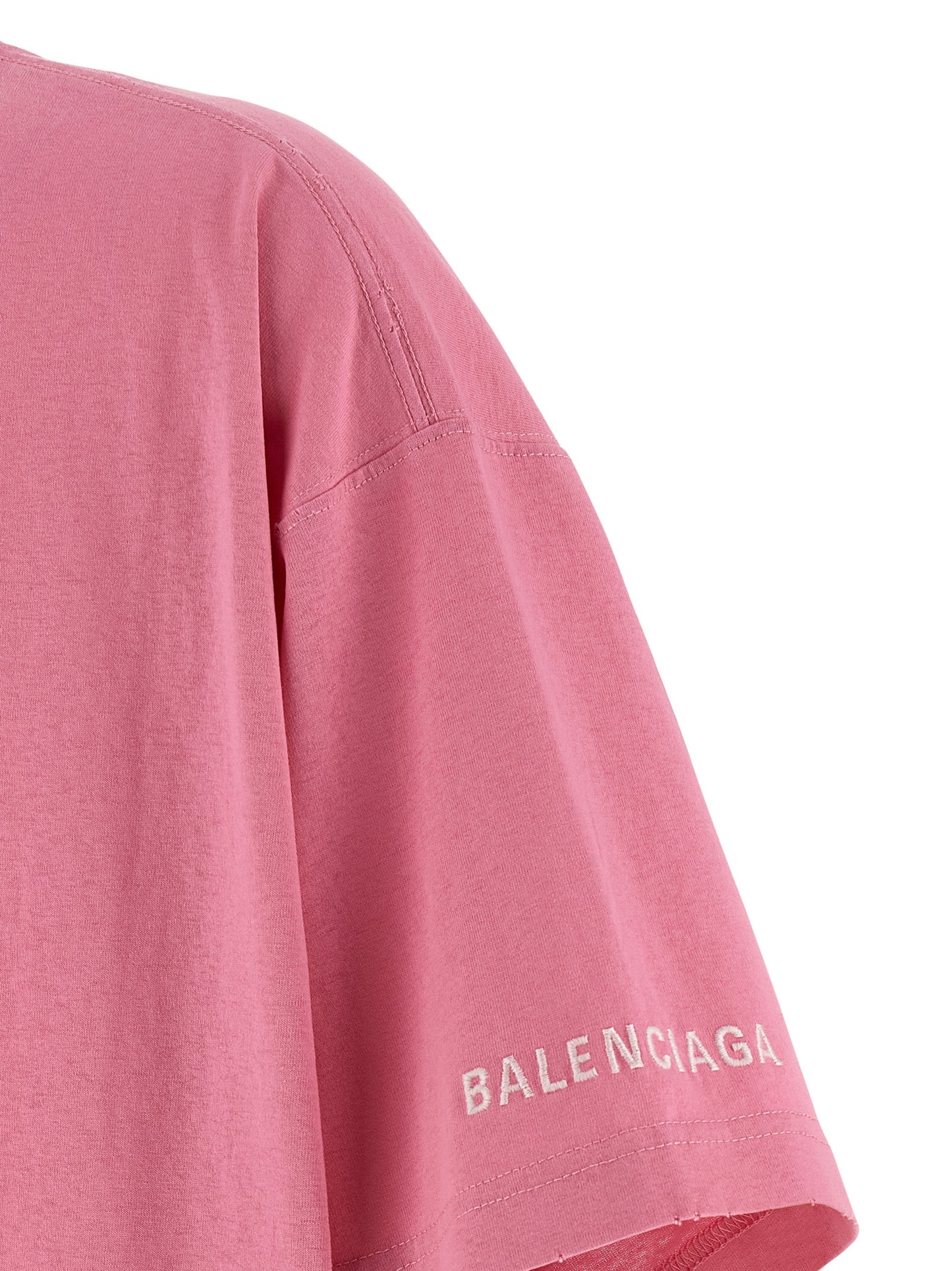 Camiseta de algodón multicolor Balenciaga