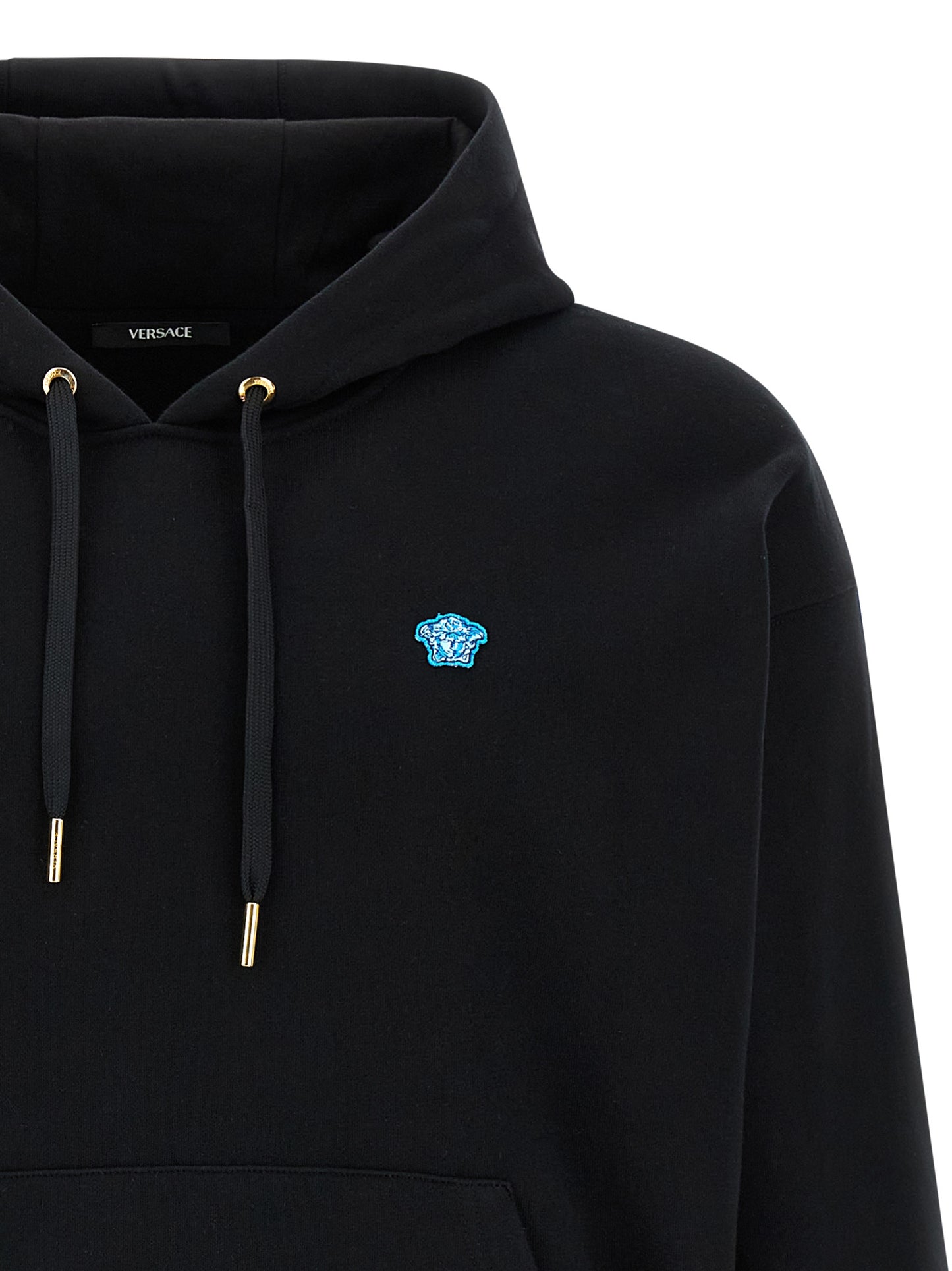 Sudadera Versace de algodón negro
