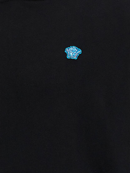 Sudadera Versace de algodón negro
