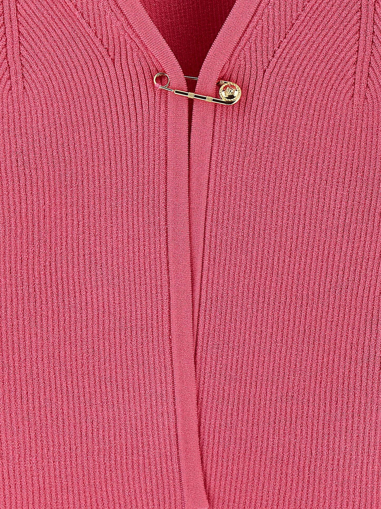 Cardigan en viscose fuchsia Versace