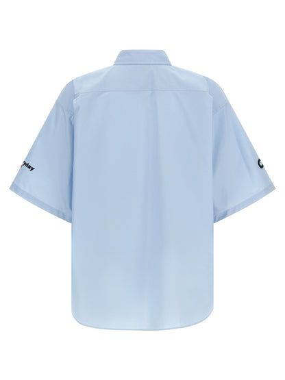Balenciaga Blusa de algodón azul