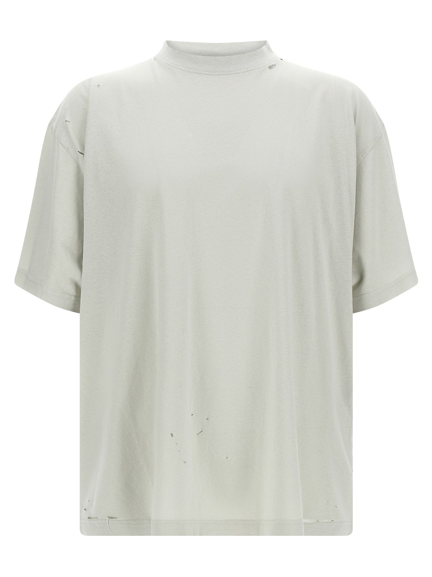 Camiseta de algodón beige Balenciaga