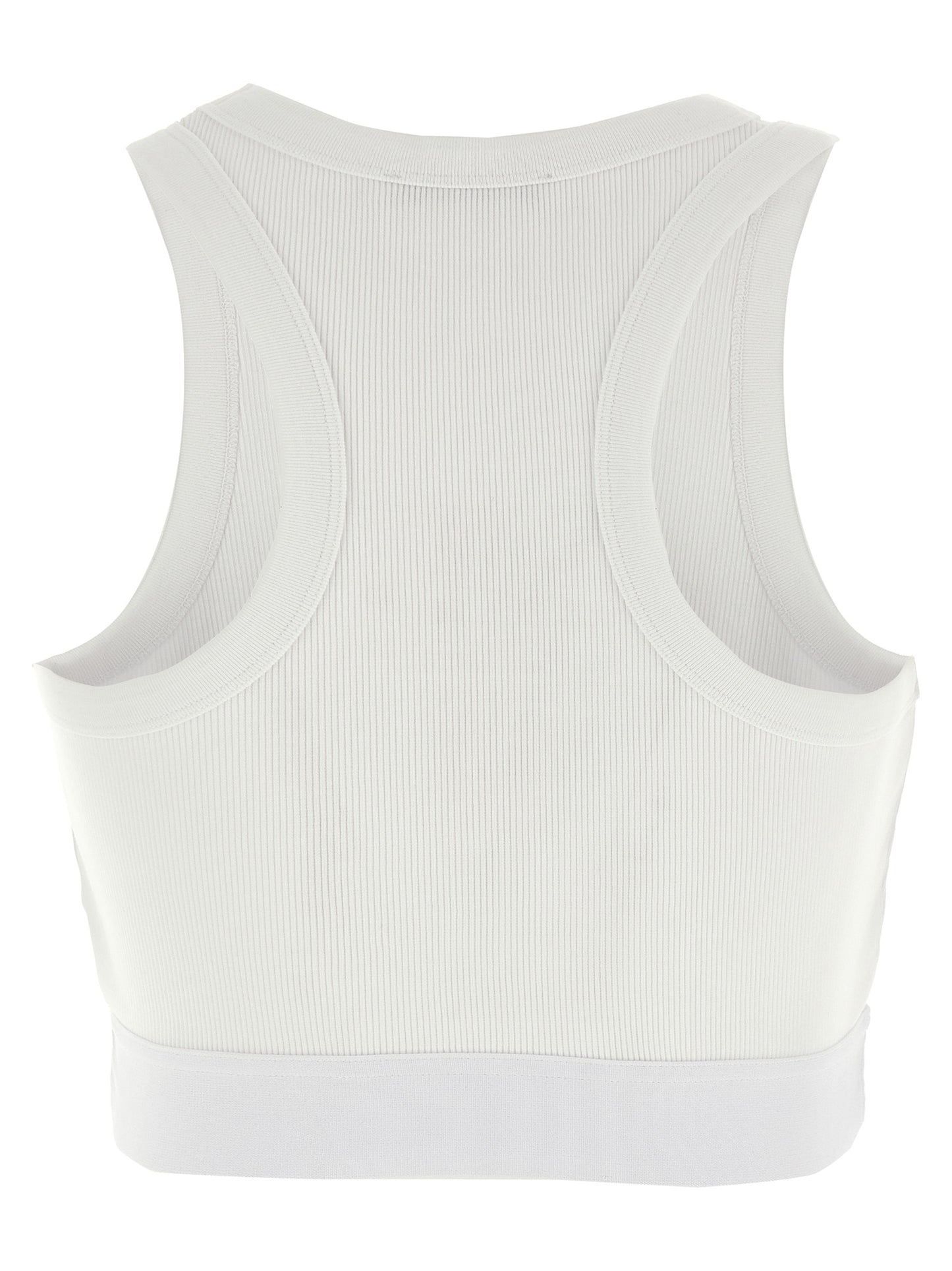 Camisetas sin mangas de algodón blancas de Givenchy