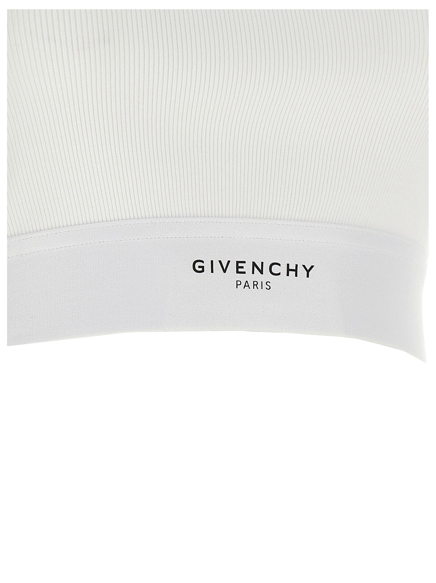 Camisetas sin mangas de algodón blancas de Givenchy