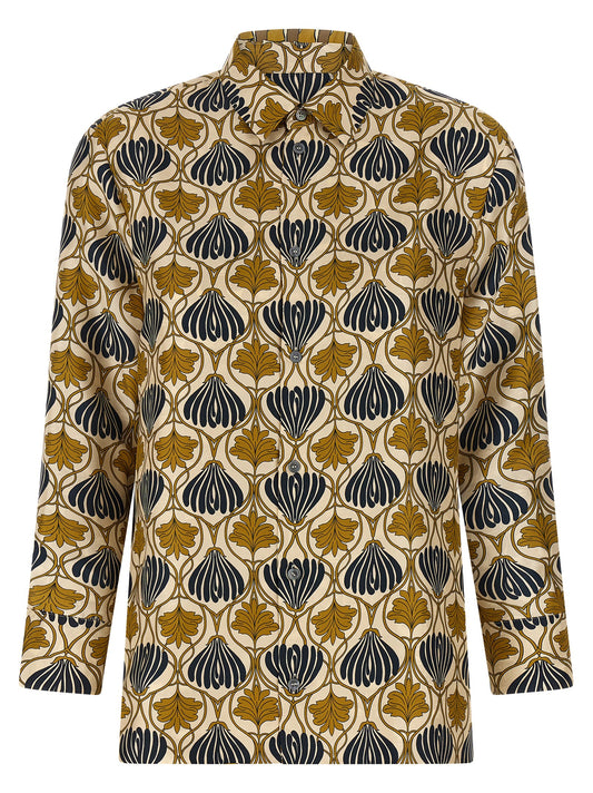 Blusa de seda multicolor Max Mara