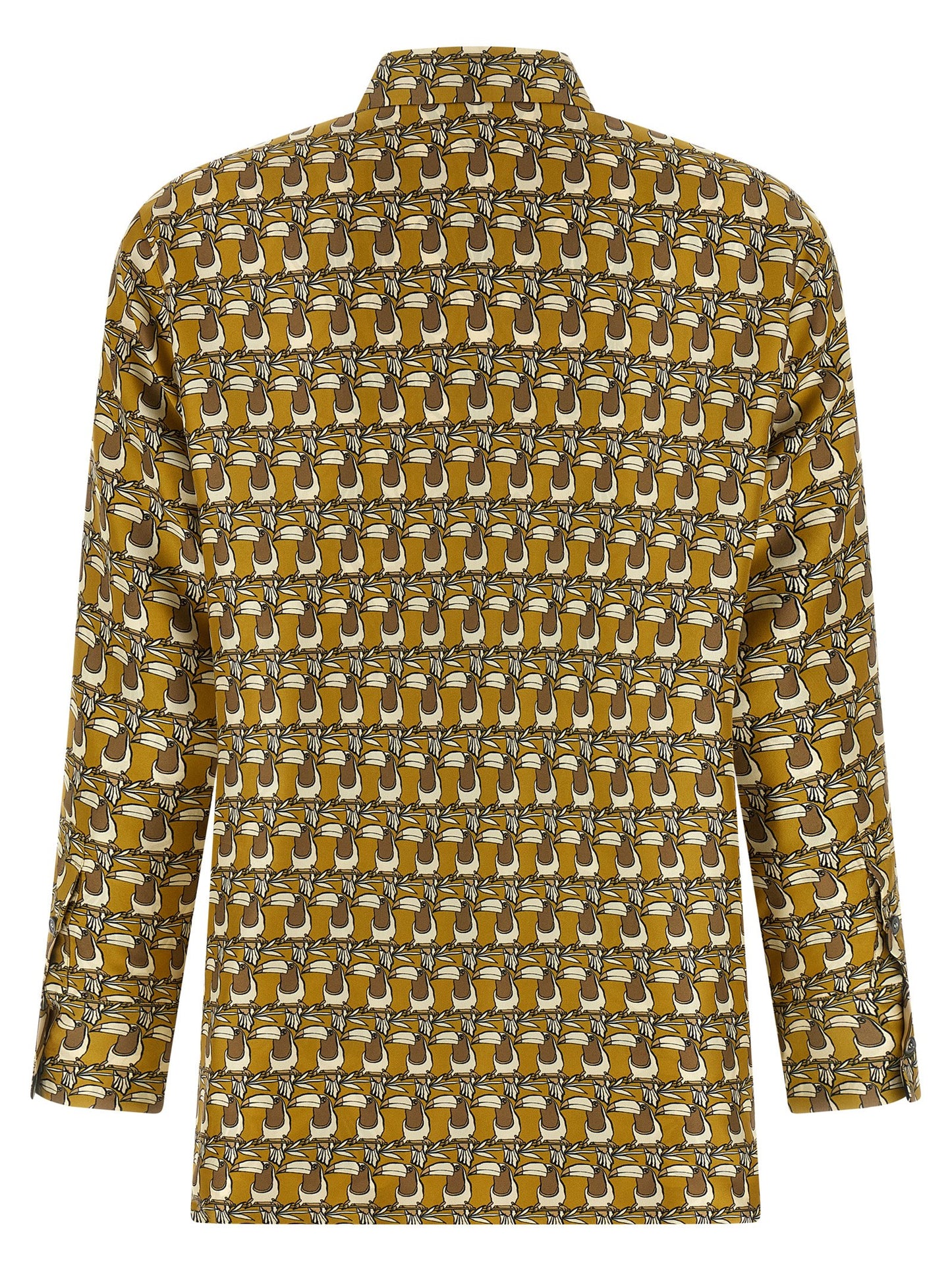 Blusa de seda multicolor Max Mara