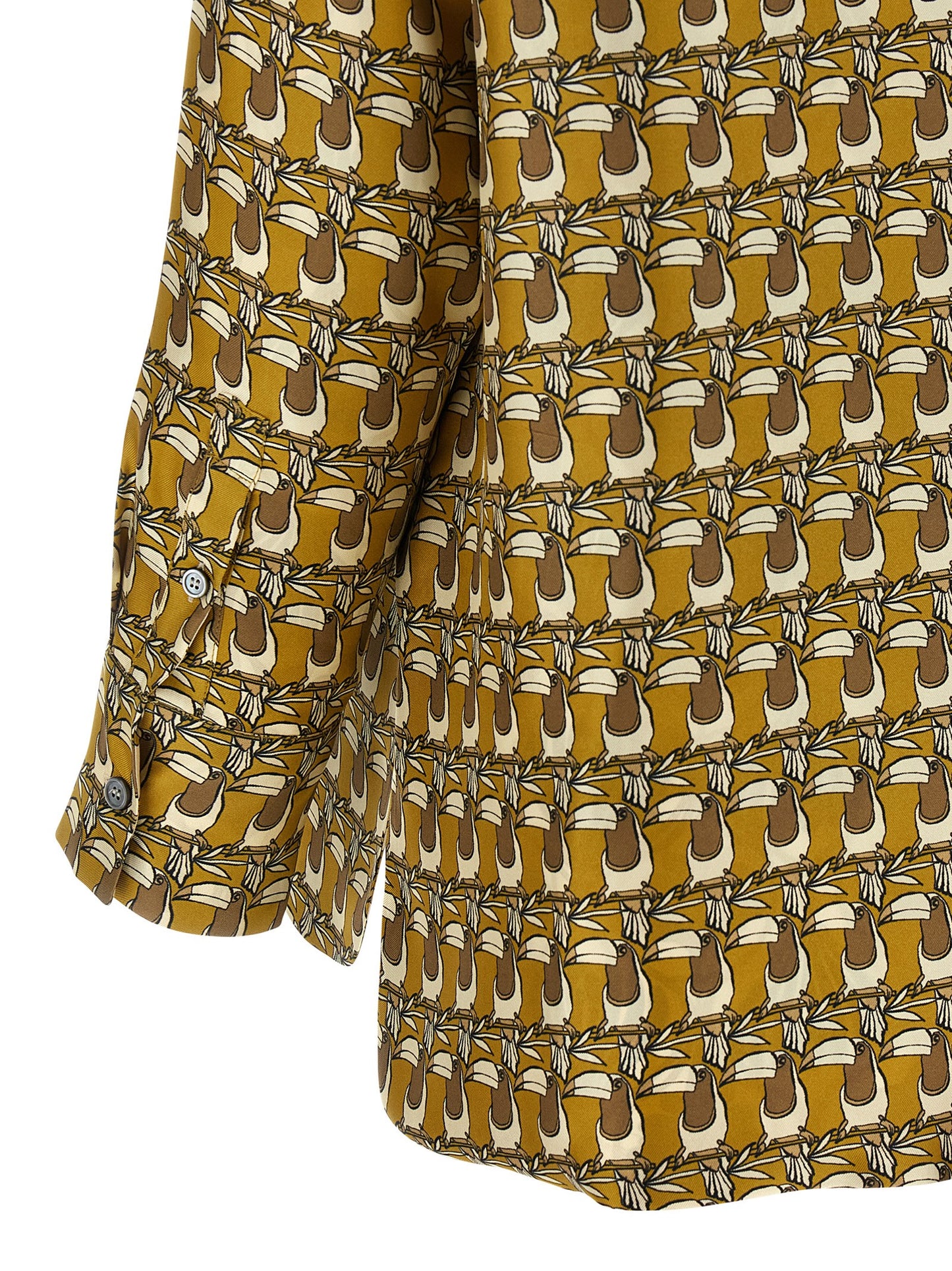 Blusa de seda multicolor Max Mara