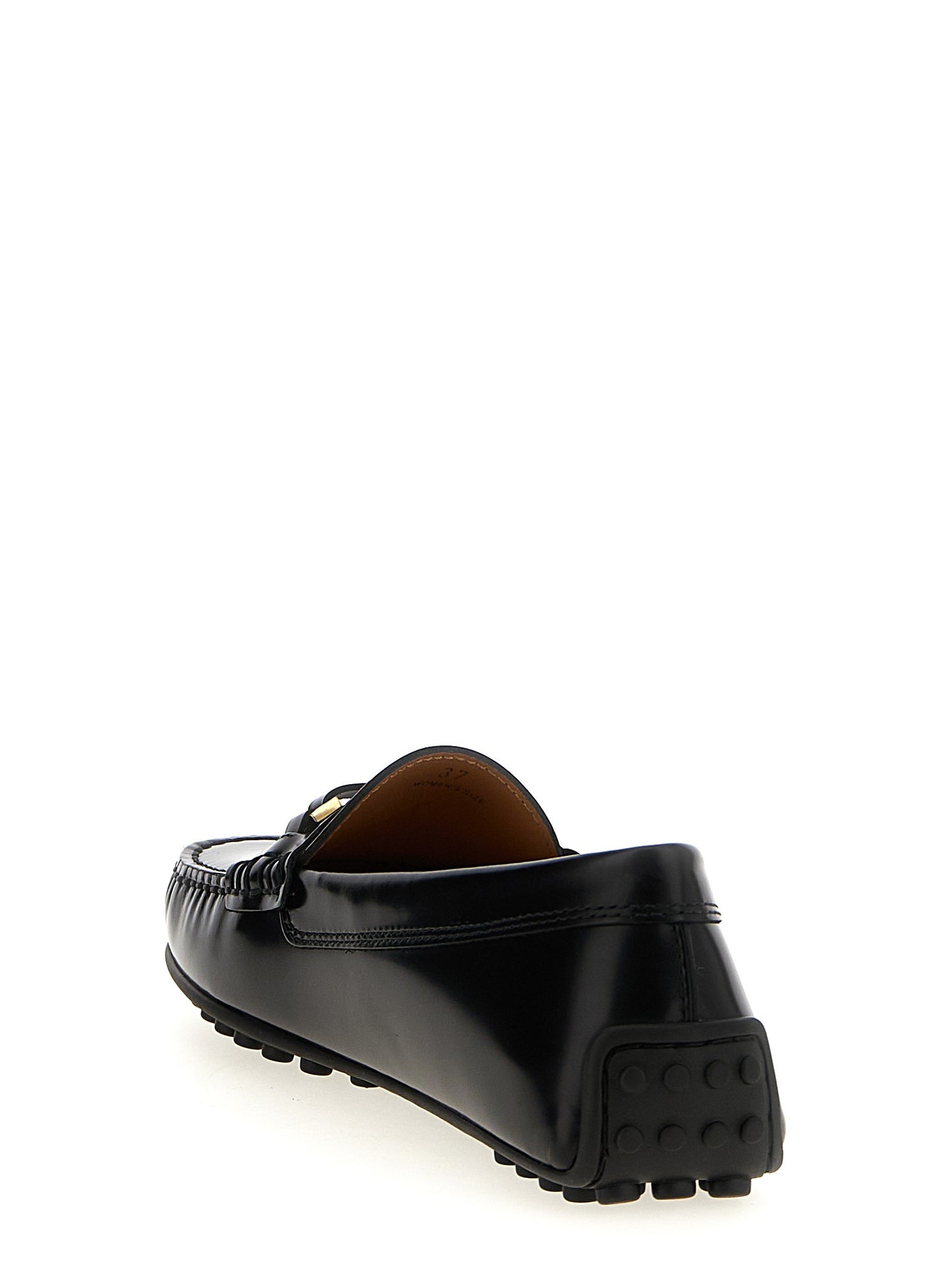Mocasines Tod'S De Piel De Becerro Negro Slip On City