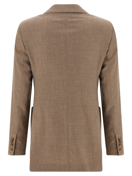 Blazer de cachemira beige Max Mara