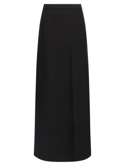 Minifalda Max Mara negra de viscosa