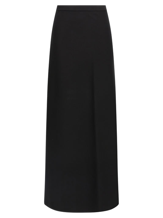 Minifalda Max Mara negra de viscosa