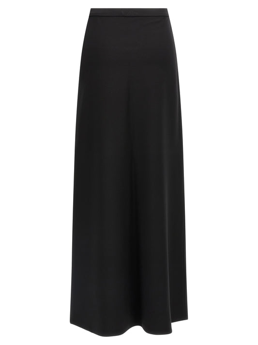 Minifalda Max Mara negra de viscosa