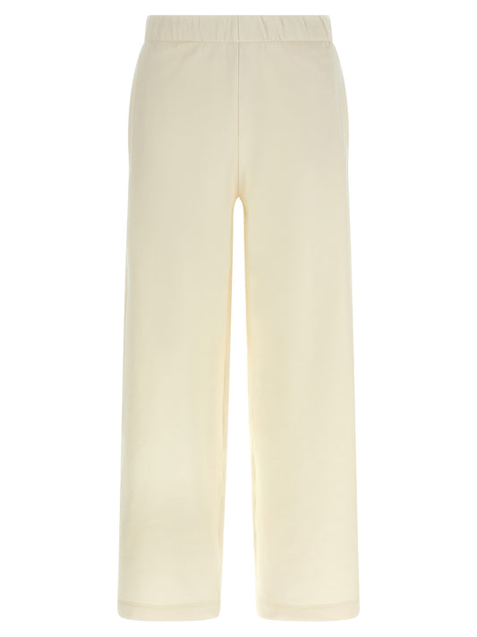 Pantalones casuales de seda blanca Max Mara