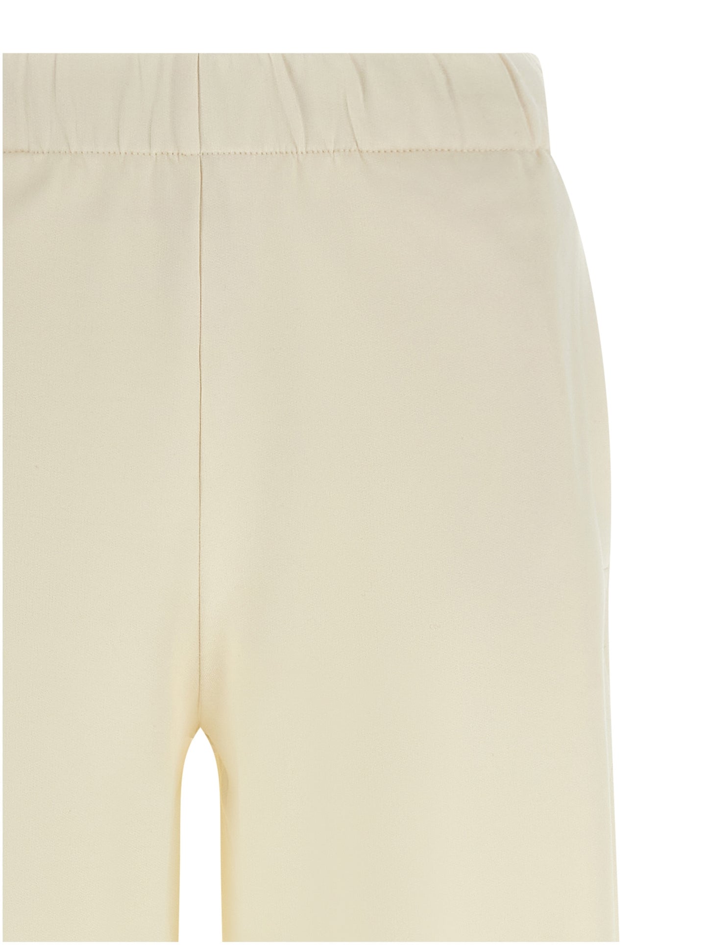 Pantalones casuales de seda blanca Max Mara