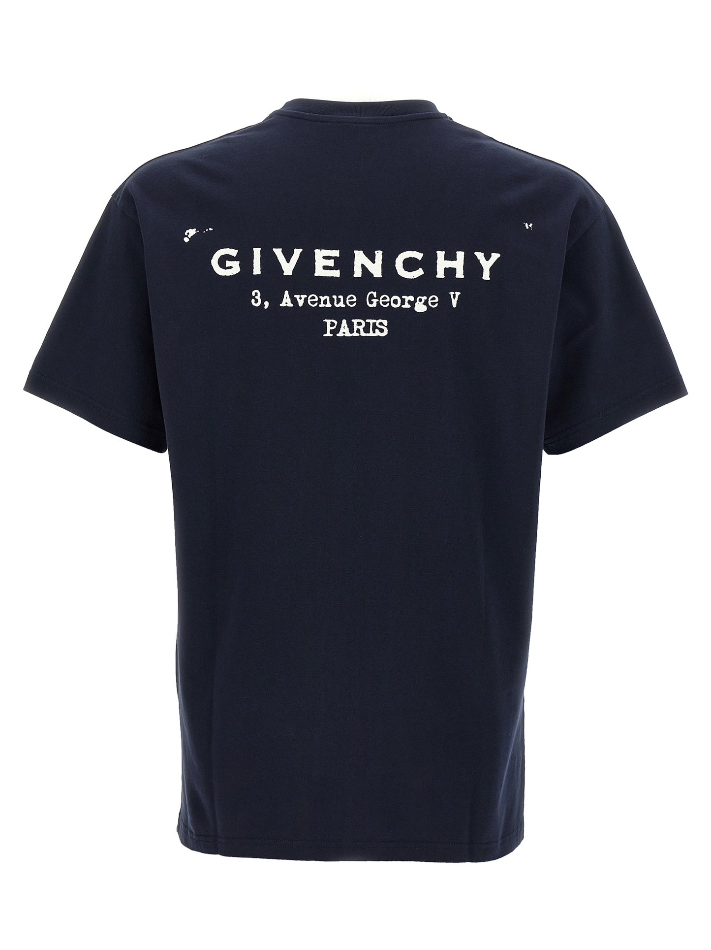 Camiseta Givenchy de algodón azul