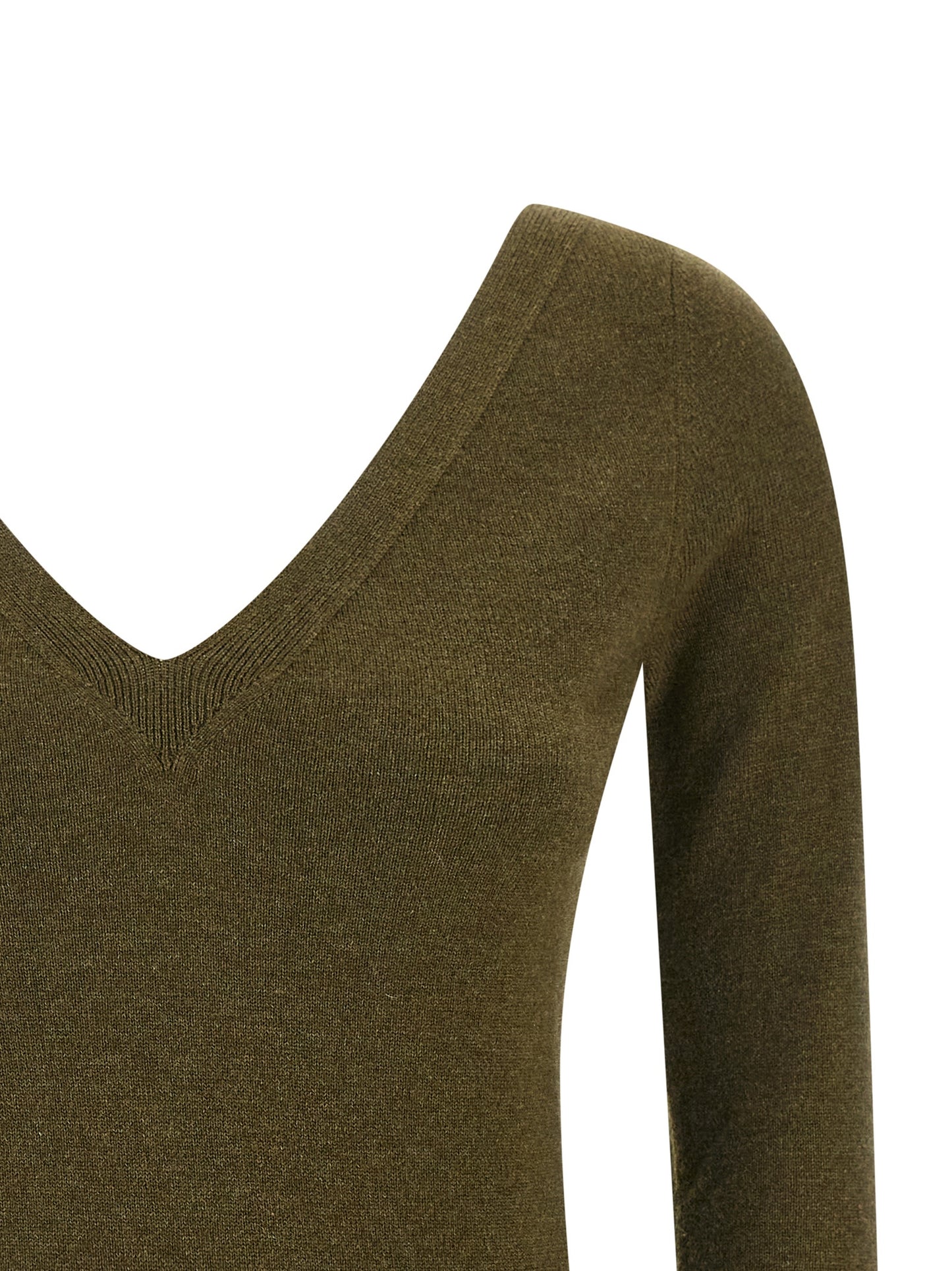 Cardigan bicolore en cachemire Saint Laurent Fabrication italienne