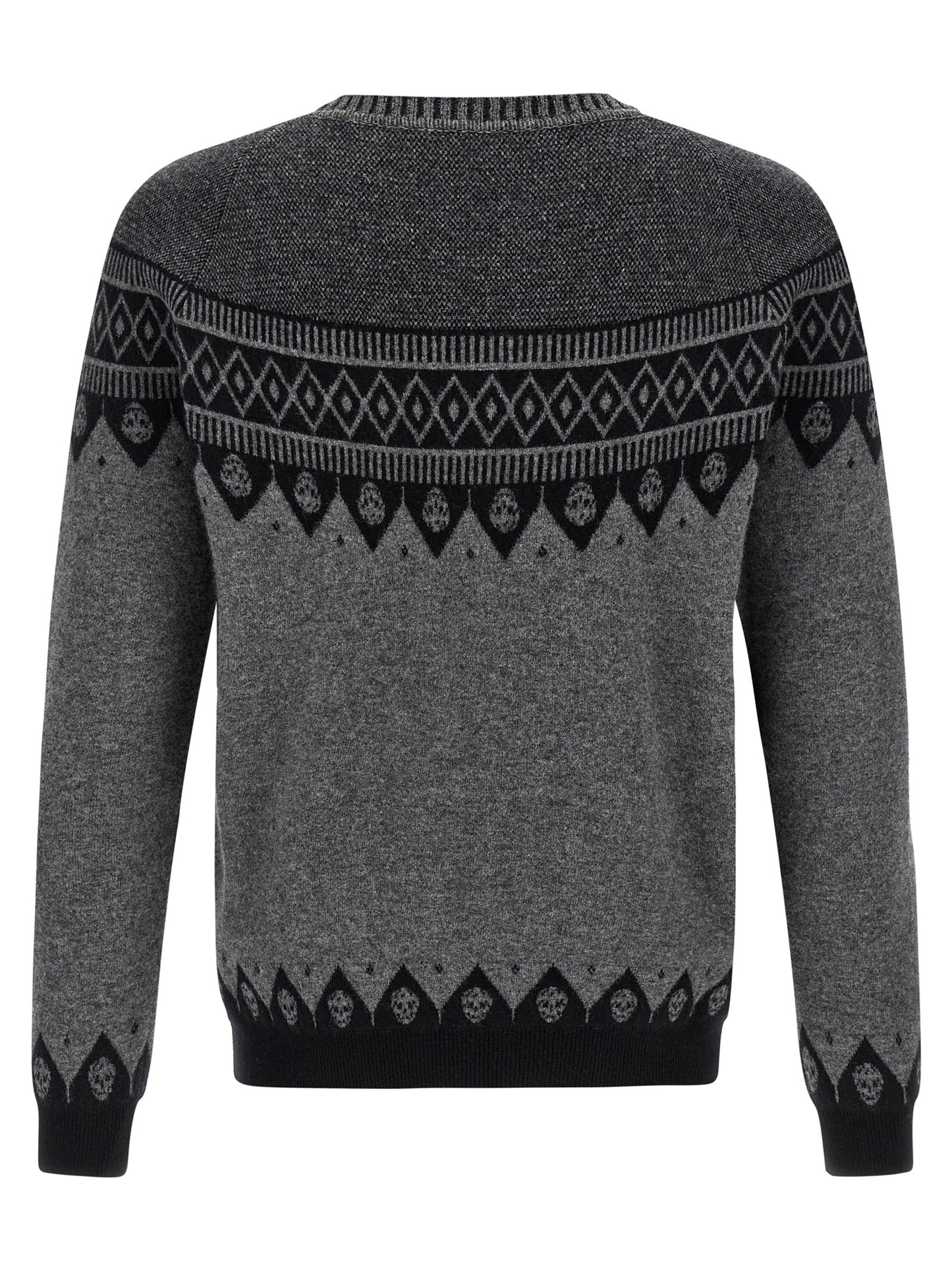Cárdigan Alexander McQueen de Lana Gris