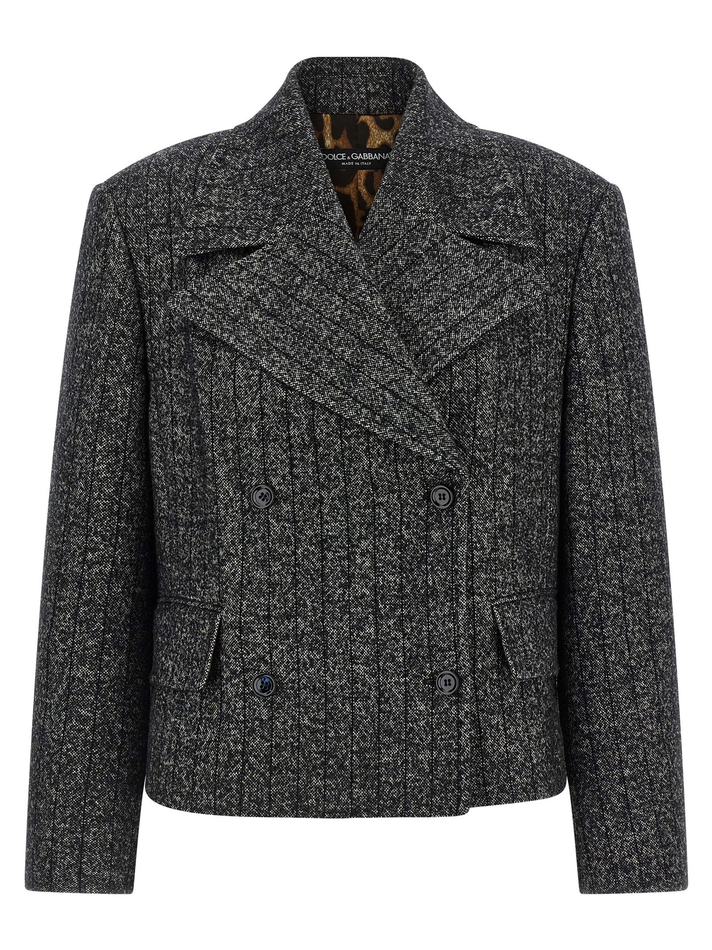 Blazer bicolor de elastano de Dolce & Gabbana