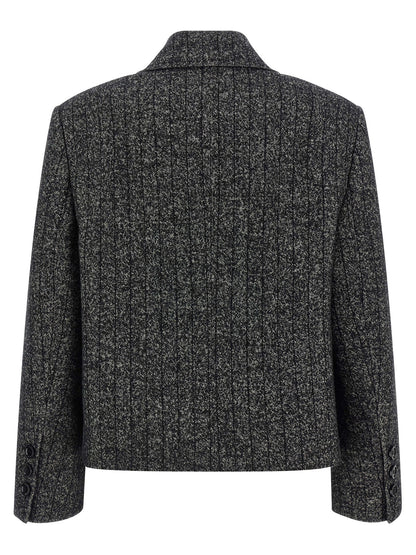 Blazer bicolor de elastano de Dolce & Gabbana