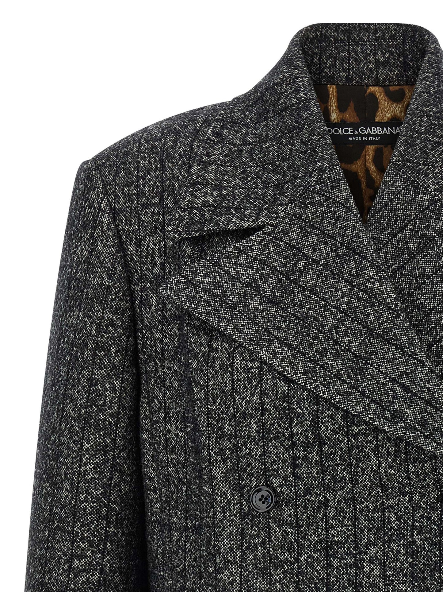 Blazer bicolor de elastano de Dolce & Gabbana