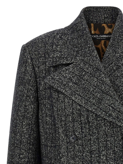 Blazer bicolor de elastano de Dolce & Gabbana