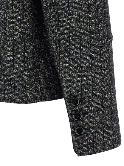 Blazer bicolor de elastano de Dolce & Gabbana