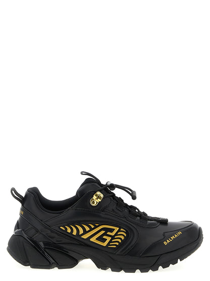Zapatillas deportivas de nylon negro Balmain
